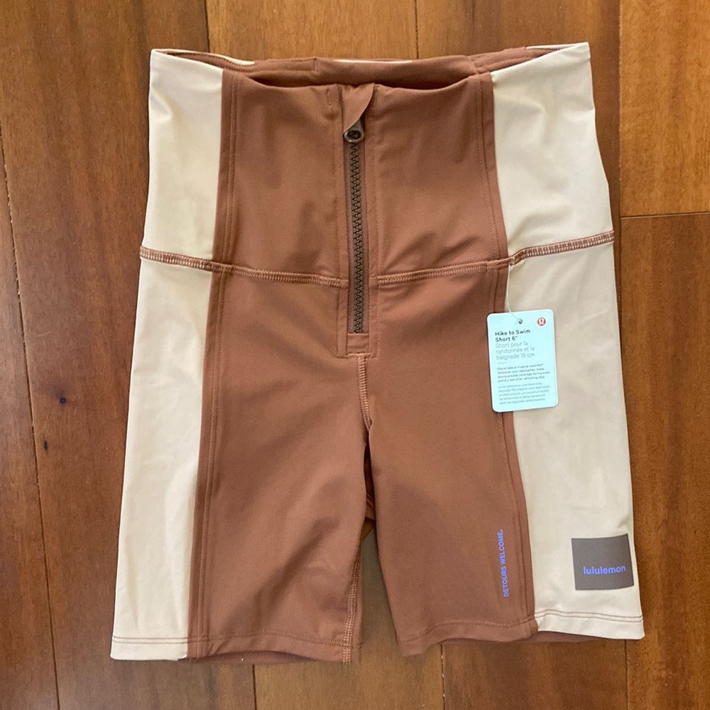 Lululemon hike to swim short 6”